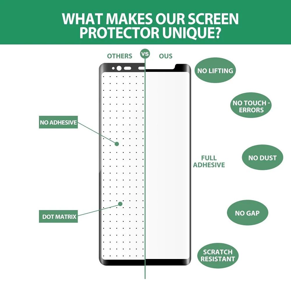 3D полный клеящиеся заметки 9 8 защитное закаленное стекло на экран для SAMSUNG S9 можно