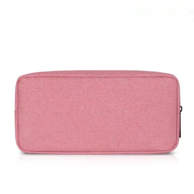 Large Pink Новинка, органайзер для путешествий, цифровые аксессуары, сумка для хранения данных, кабель для мыши, Защитная сумка для мобильного телефона, унисекс, дорожная сумка - Цвет: Large Pink