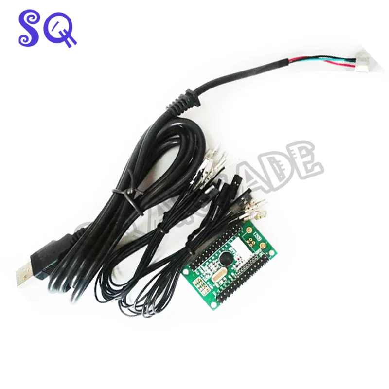 Набор для самостоятельной сборки SQ Arcade mame 2 игроков ПК PS/3 в 1 с интерфейсом USB