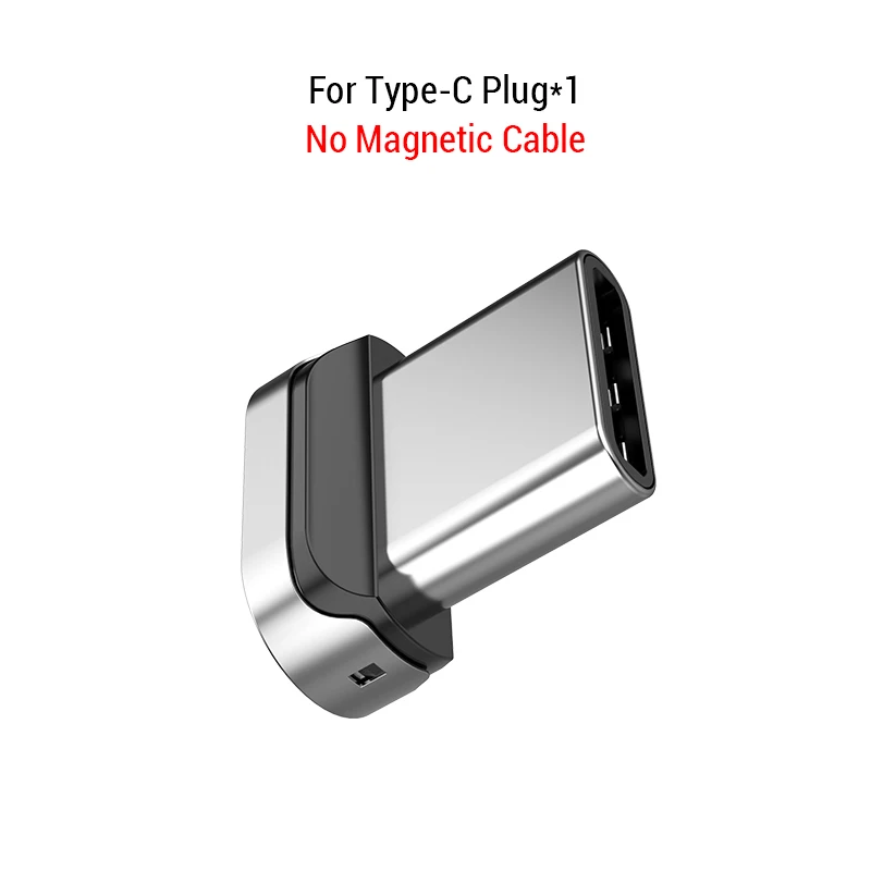 For Type C Plug PZOZ Магнитный кабель Micro USB C Быстрая Зарядка адаптер Microusb type-C магнит зарядное устройство Тип C кабель для iPhone samsung Xiaomi шнур Магнитный кабель Microusb type-C Магнитный кабель Быстрая Зарядка адаптер - Цвет: For Type C Plug