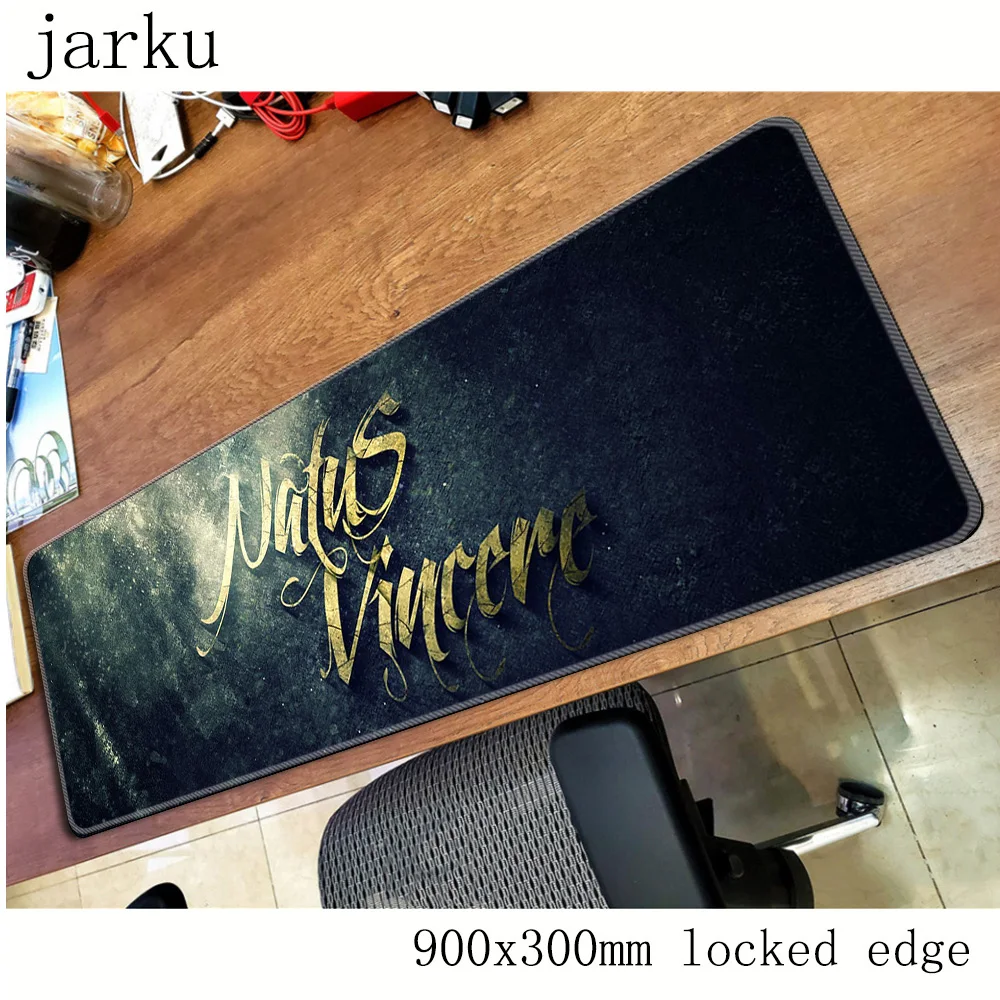 Коврик для мыши natus vincere игровой коврик 900x300x3 мм большой Рождественский ноутбука
