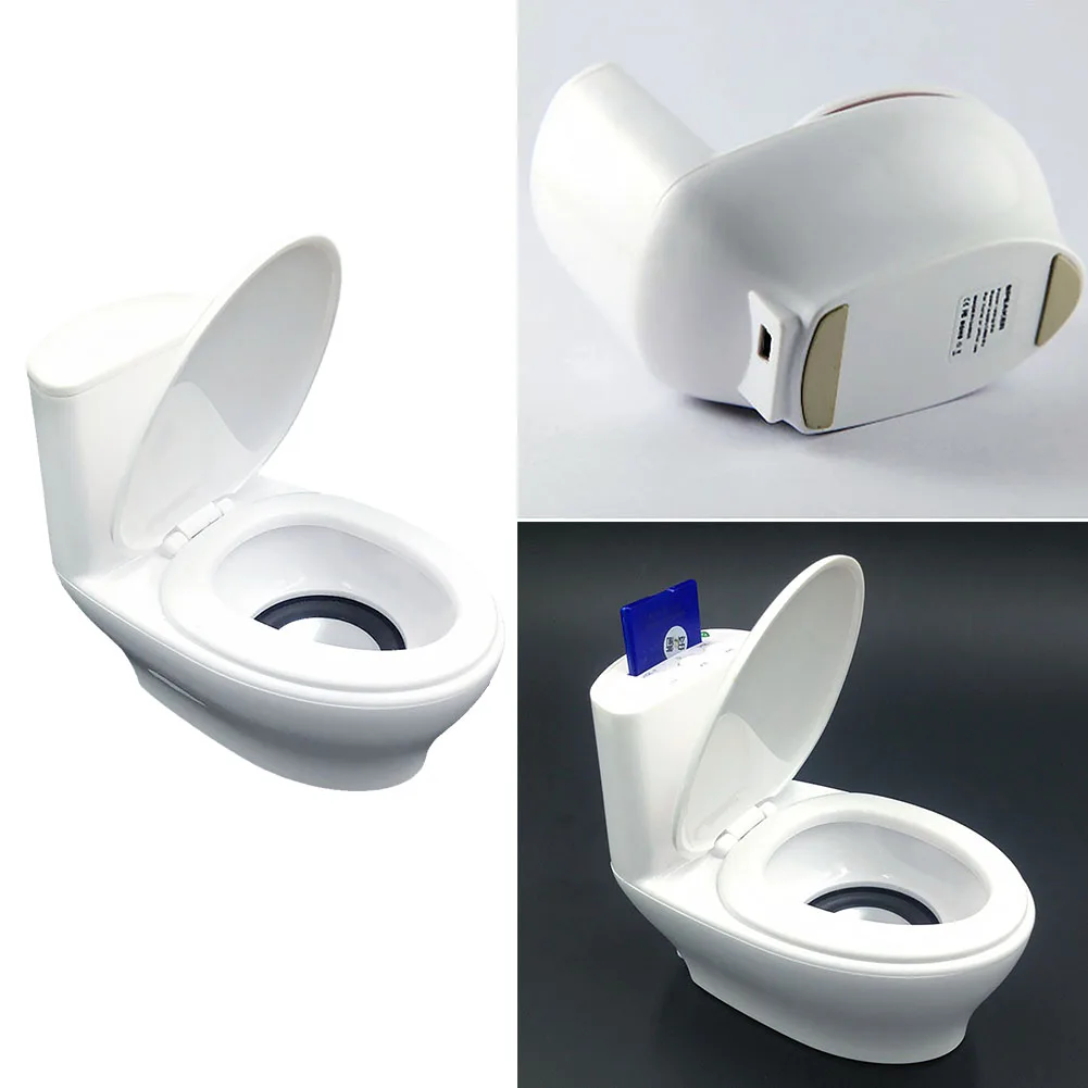 Easy To Use Toilet Shape Loudspeaker Box USB Connect Portable Mini Low Consumption Durable | Электроника