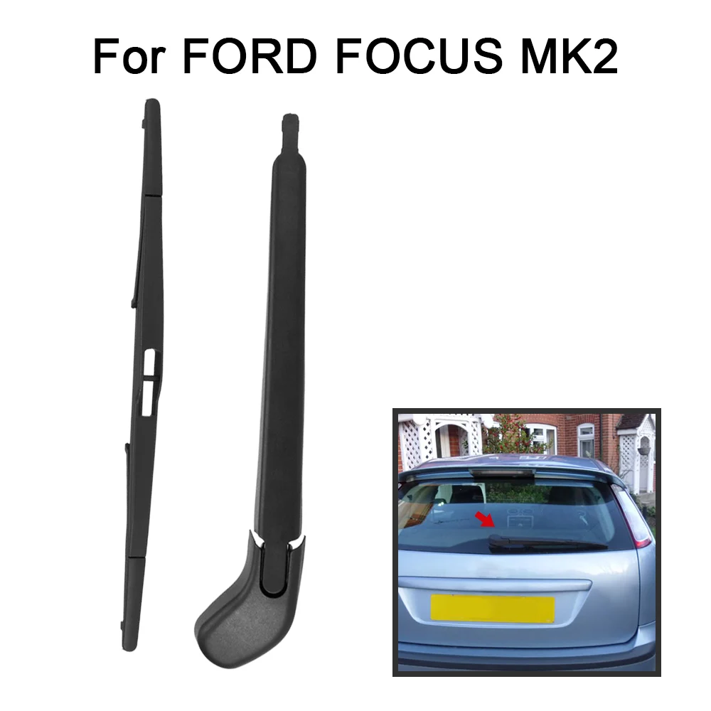 

Car Rear Window Windshield Wiper Arm & Blade Complete Replacement Set for FORD FOCUS MK2
