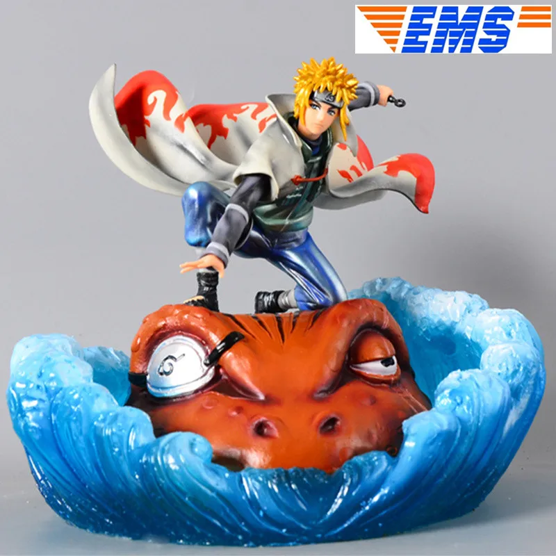Статуя Наруто Namikaze Minato Hokage Gama Bunta GK полноразмерная портретная фигурка из смолы