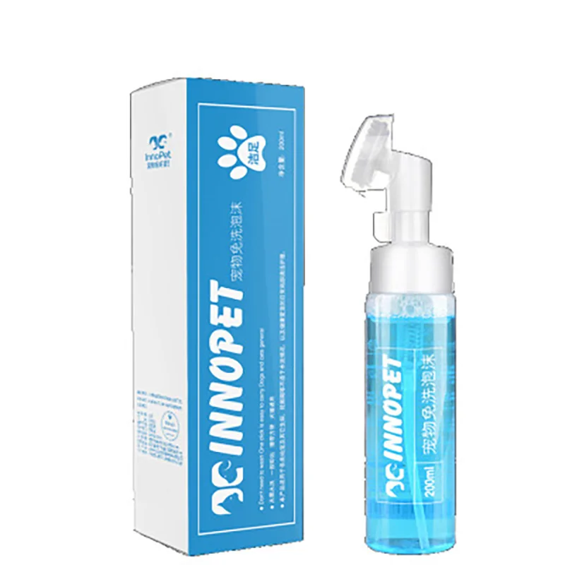 Очищающая пена для домашних животных Одноразовые собаки кошки ноги Тедди моющая