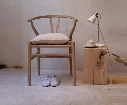 Minimaist Современный дизайнерский парадный стол с бука деревясный обеденый стул