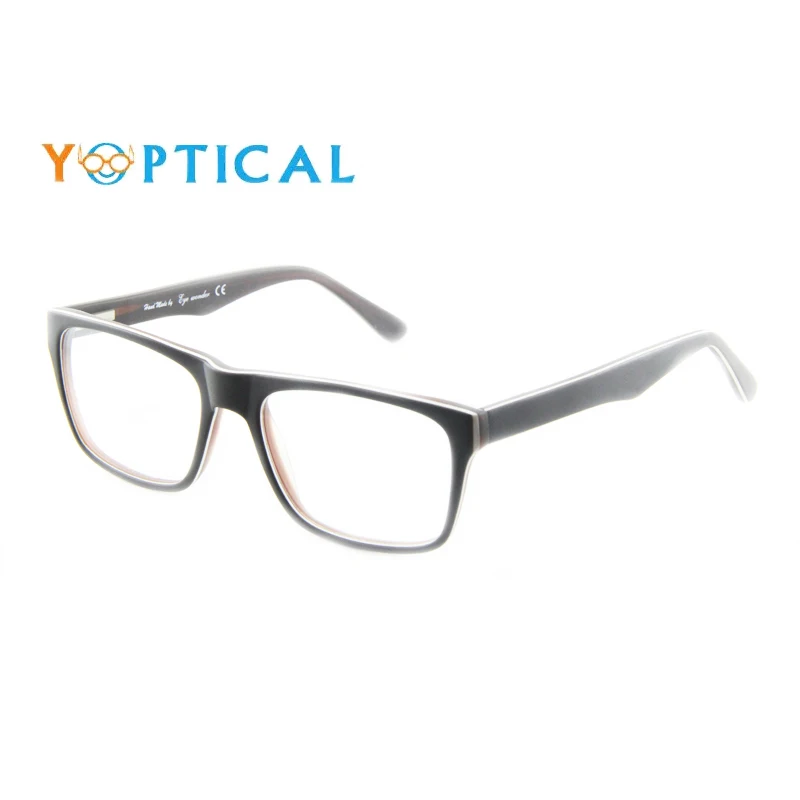 Eye wonder by Yoptical для мужчин большой Деми коричневый стильные очки Рамки интимные