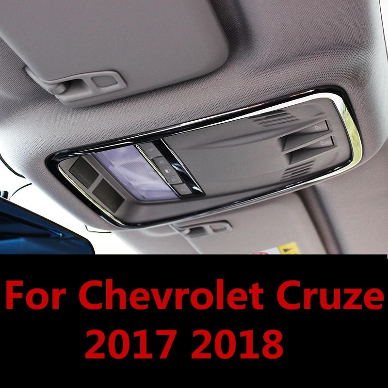 Для Chevrolet Cruze 2017 2018 рамка для салона автомобиля купольная лампа чтения из