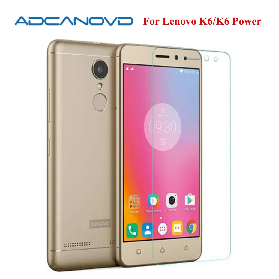 Закаленное стекло для Lenovo K6 Power K33A42 защитный чехол экрана lenovo k 6 K33a48 пленка полное