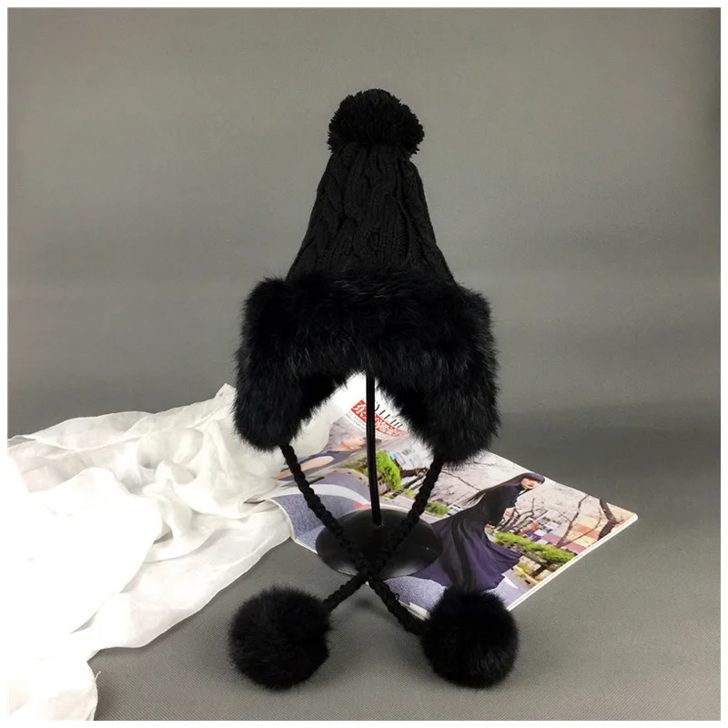 Теплая утепленная Вельветовая шапка-бомбер Новинка сезон осень-зима наушники