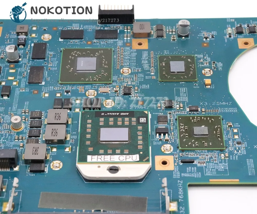 Материнская плата NOKOTION для ноутбука Acer aspire 7552 7552G основная чипсет LGA zs01001 48.4JN01.01M