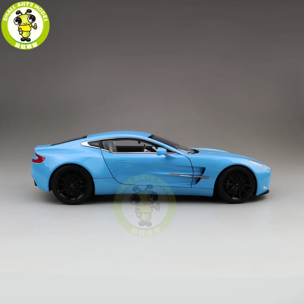 1/18 AUTOart 70240 ASTON MARTIN ONE 77 литая модель автомобиля синий