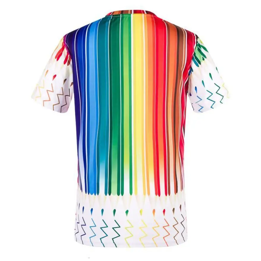 

Summer Casual Men Women Print Tees Cotton T-Shirt Mens Cool Short Sleeve Broadcloth Blouse High Sales Poleras Hombre Nice #AA