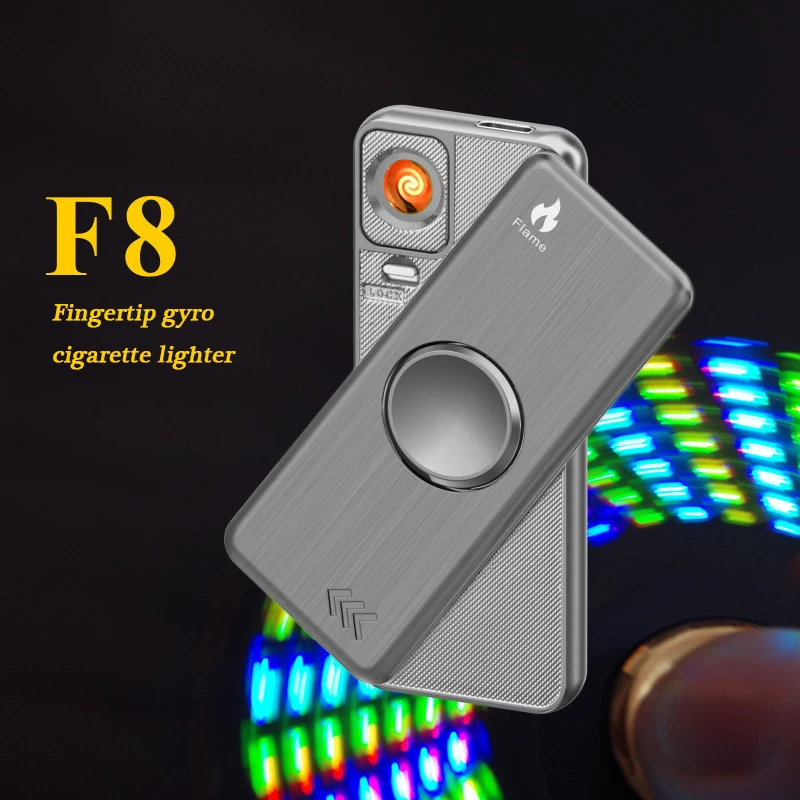 F8 поворотный пальца гироскопа прикуривателя USB зарядка Smart ветрозащитный
