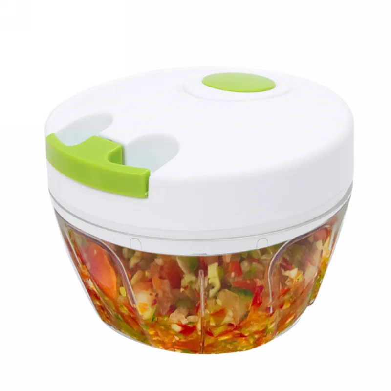 Кухонный измельчитель для еды бытовой ручной Ручная Веревка комбайн овощерезка