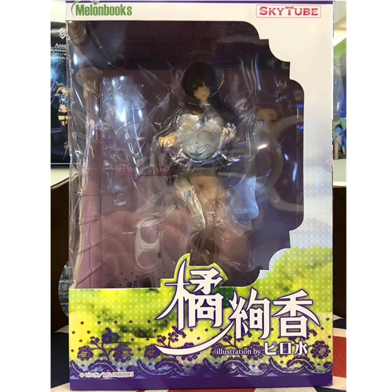 

11 inches Japanese anime series Alphamax Skytube illustration by Student wear PVC Action Figure Collectible Model Toy Box N639