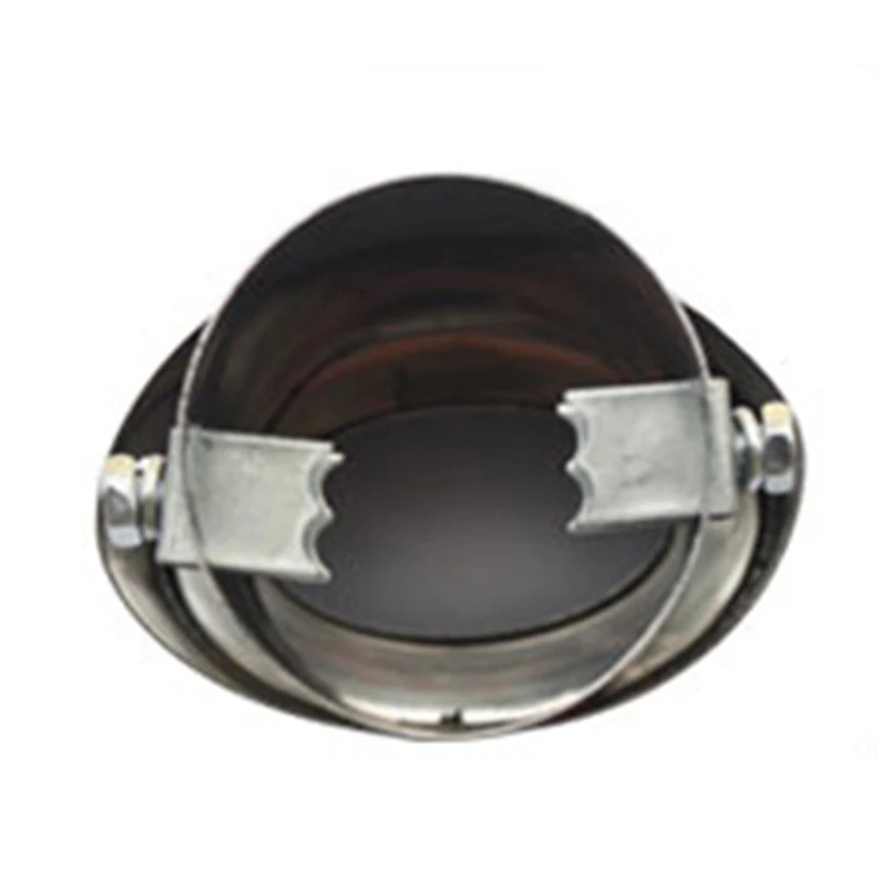 Автомобильный-Стайлинг задний глушитель выхлопной трубы хромированная отделка