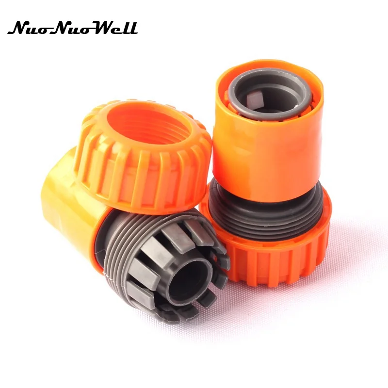 2шт NuoNuoWell 3/4 &quot20 мм быстрый соединитель кран для сада микро орошения полива шланг