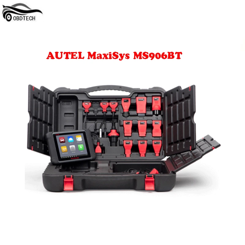 AUTEL MaxiSys MS906BT ECU кодирующий сканер OBD2 Bluetooth MS906 BT беспроводной автомобильный