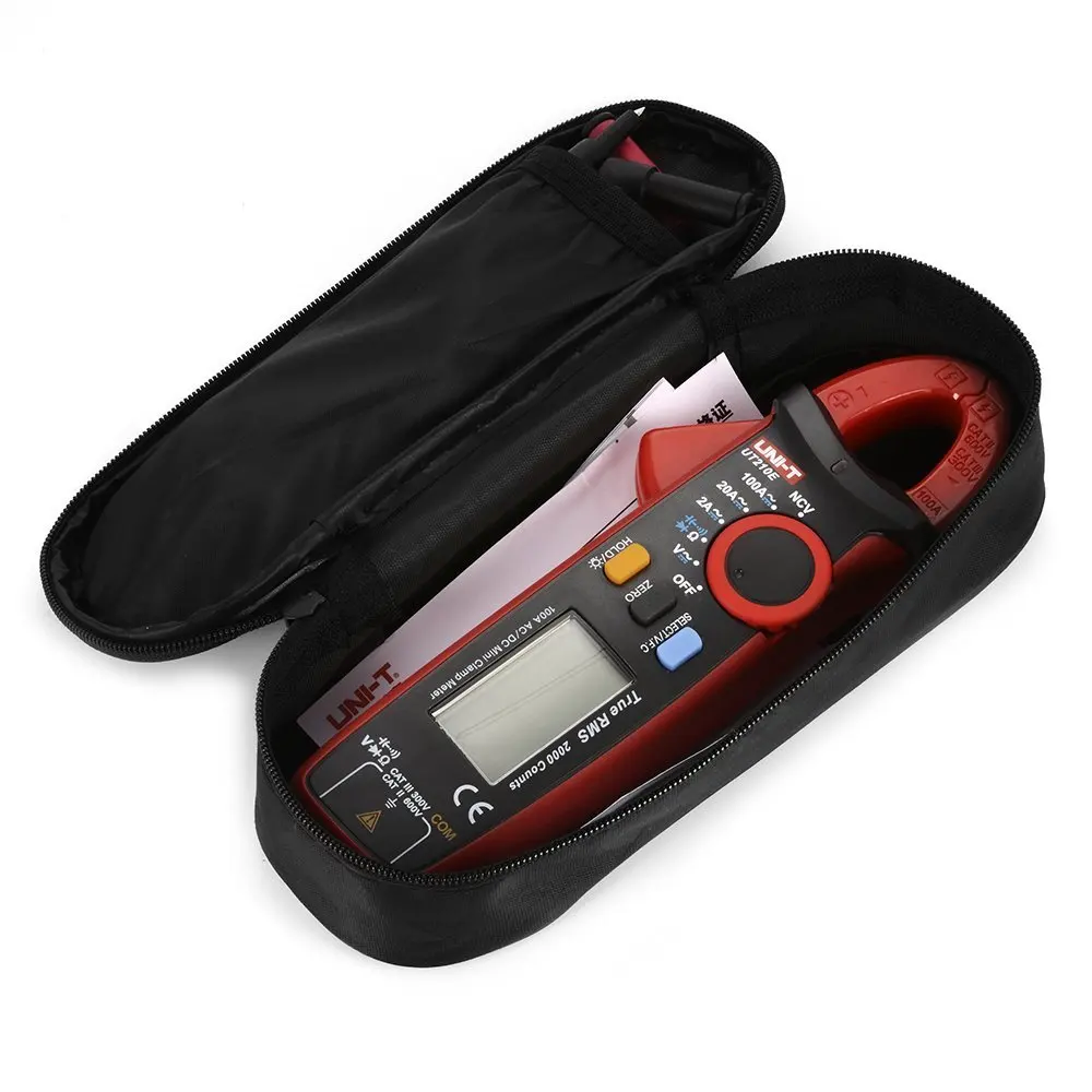 UNI T UT210E TRUE RMS цифровой клещи AC DC мультиметр Авто Диапазон токовые Вольтметр