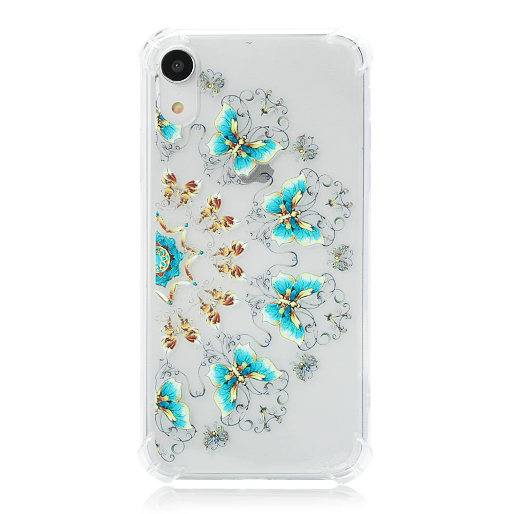 Fashion TPU Silicone Cover For Apple iPhone XR X R Anti-knock Protective Case Coque iPhoneXR Mobile Phone Bags Shells Cases |