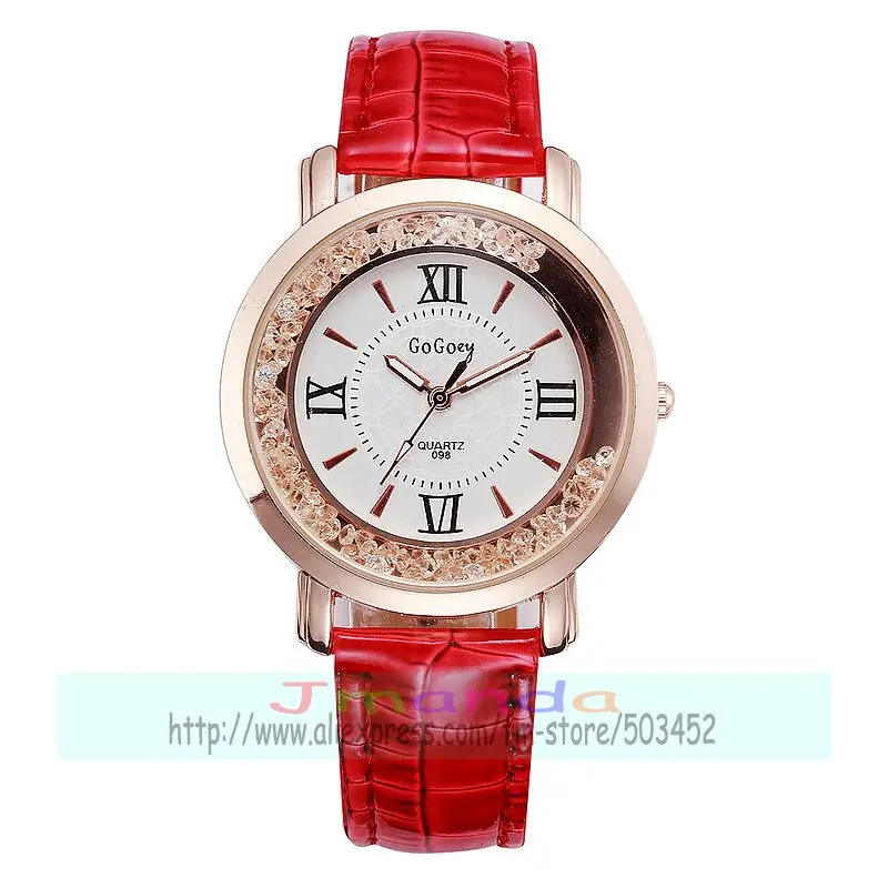 100 шт./лот искусственная кожа Модное Новое поступление розовый Золотой корпус