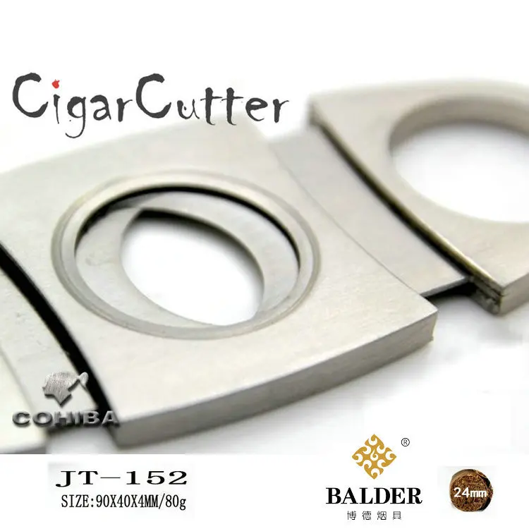 Оригинальный резак для сигар Cohiba Ультратонкий карманный нож из нержавеющей