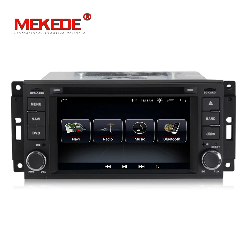 MEKEDE Android 8 1 Автомобильный gps навигатор dvd плеер для JEEP Wrangler Компас Патриот Grand Cherokee