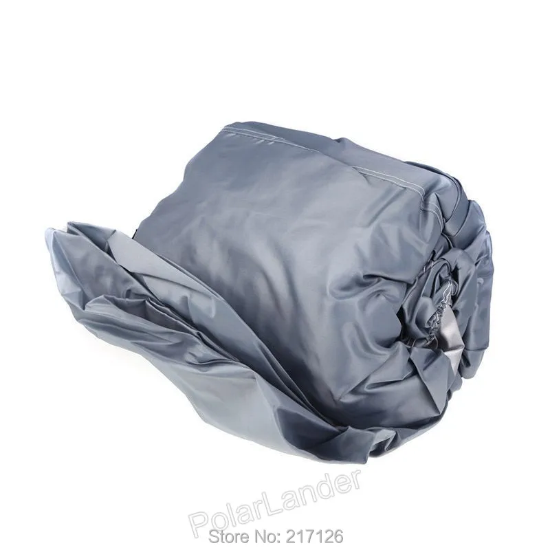 210D Oxford Cloth Grey 125&quot Boat Cover for 17-19ft Beam Fish Ski V-Hull Weather Proof UV Snow Protected | Автомобили и