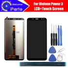 ЖК-дисплей 6,0 дюйма Ulefone Power 3 + кодирующий преобразователь сенсорного экрана в сборе, 100% Оригинальный Новый ЖК-дисплей + сенсорный дигитайзер для Power 3 + Инструменты