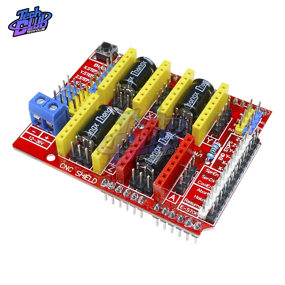 Драйвер A4988 плата расширения с ЧПУ щит для гравера V3 3D принтера Arduino V3|Детали и