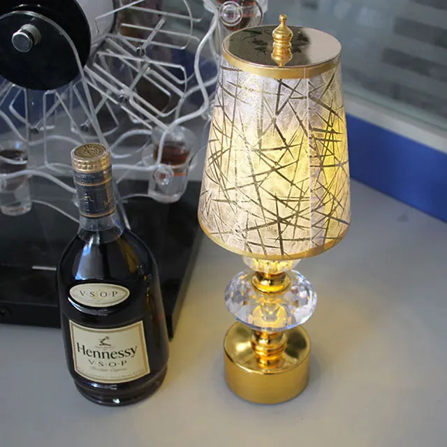 Настольная лампа Светодиодная настольная с аккумулятором Античная элегантная