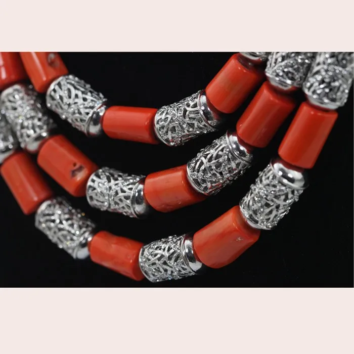 Лучшие продажи фуксия микс синий нигерийский Свадебный бисер очаровательные