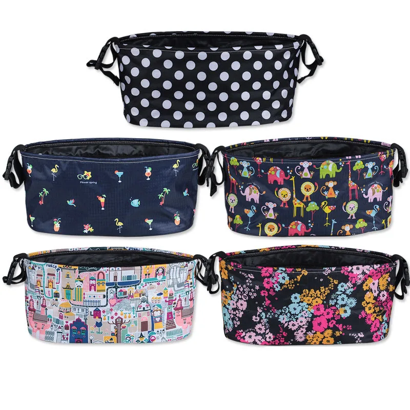 Сумка Органайзер для подгузников на детскую коляску водонепроницаемый