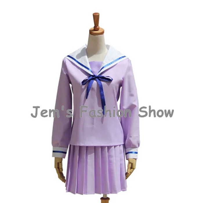 

Аниме Noragami для костюмированной вечеринки на Хэллоуин нарядное Iki Hiyori костюмы без рукавов топы и юбка для школьной формы, комплект одежды