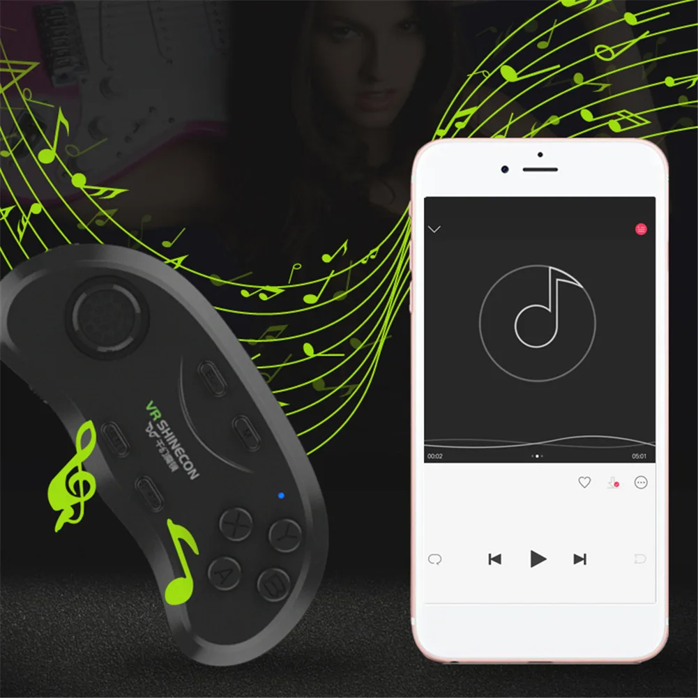 Беспроводной Bluetooth геймпад ручка для VR смартфона Windows/Android/iOS IPhone 6/7/8/X разъем XS SR 9 Кнопка детский ПК геймпад