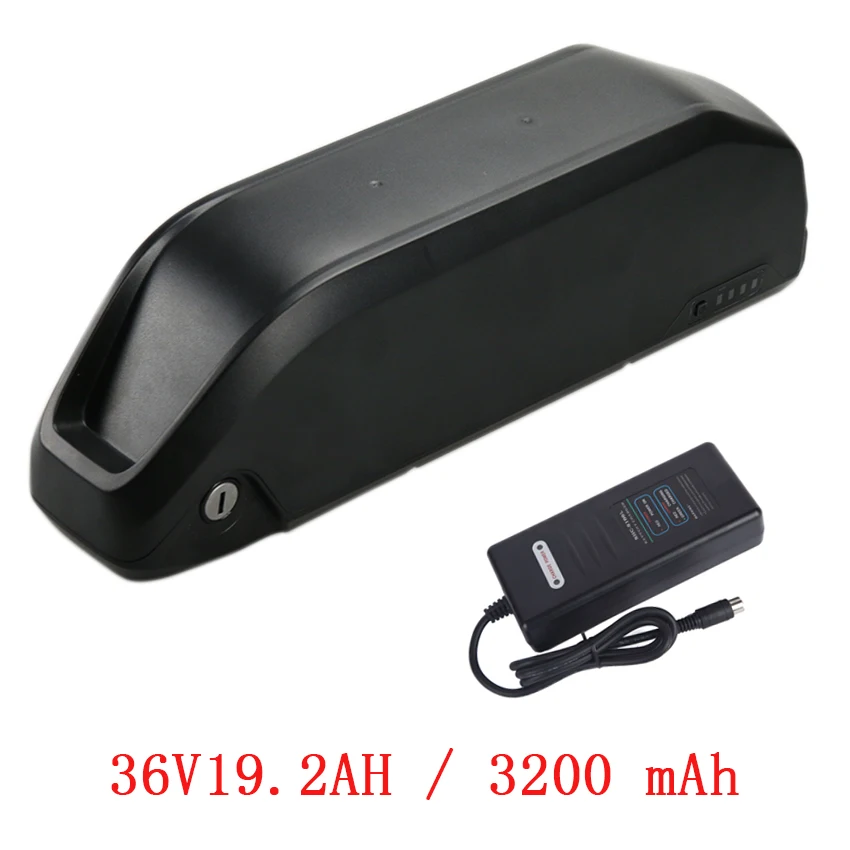 Вниз трубки, фара для электровелосипеда в Батарея с USB е-байка 36В 19.2Ah Электрический велосипед Батарея для Bafang мотор 36V литиевая Батарея 2A Зарядное устройство
