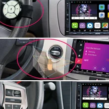 ATOTO A6 двойной din Android Автомобильный gps навигатор стерео плеер/2 x Bluetooth/A6Y2710S 1G/16G Мультимедиа Радио