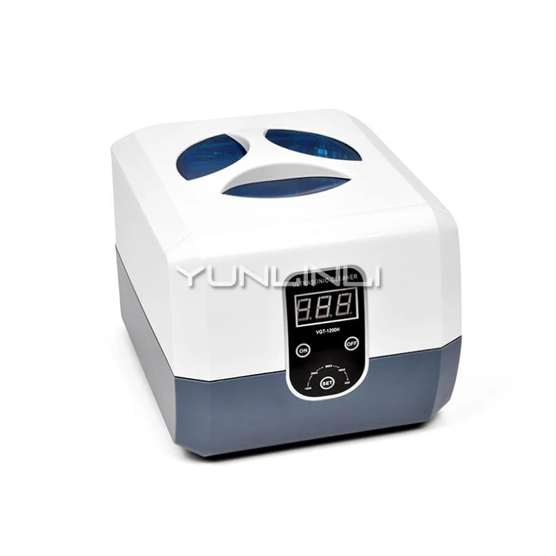 1300ML Ultrasonic Cleaning Machine Household Glasses Jewelry False Teeth Mini Cleaner Wave Bath VGT-1200 | Бытовая техника