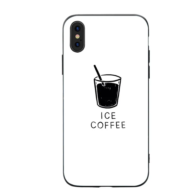 RKQ Забавный простой стиль доллар кофе мягкий силиконовый чехол для телефона iPhone 5