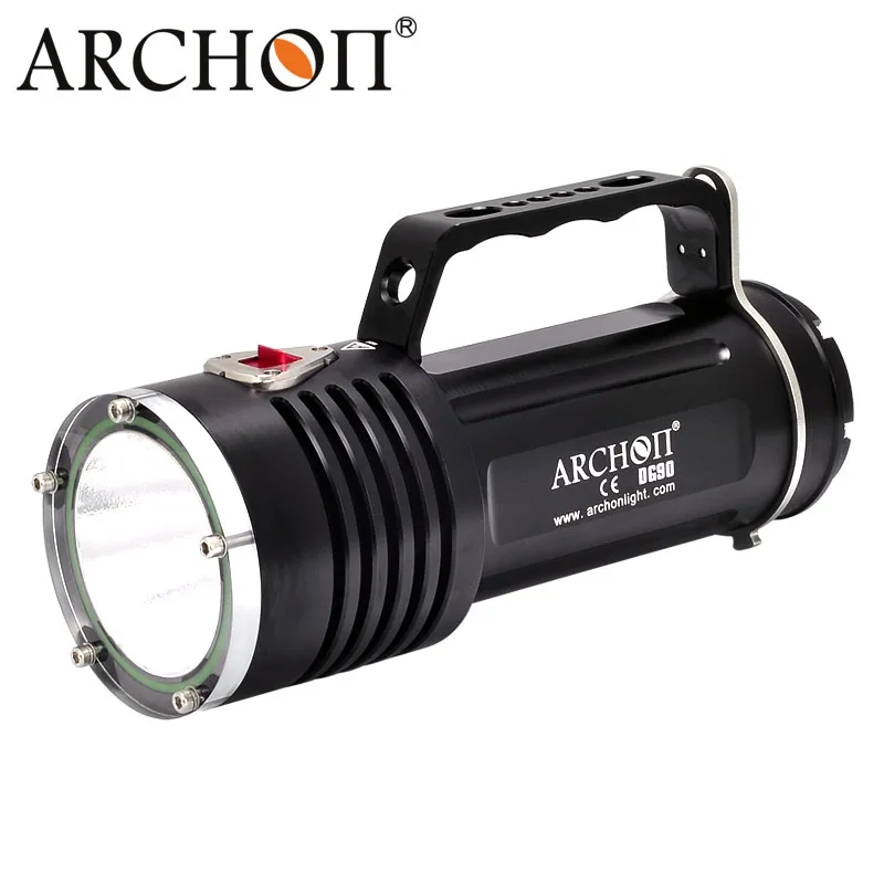 Перезаряжаемый фонарик ARCHON DG90 Для Подводного Погружения Cree SST-90 200 лм м