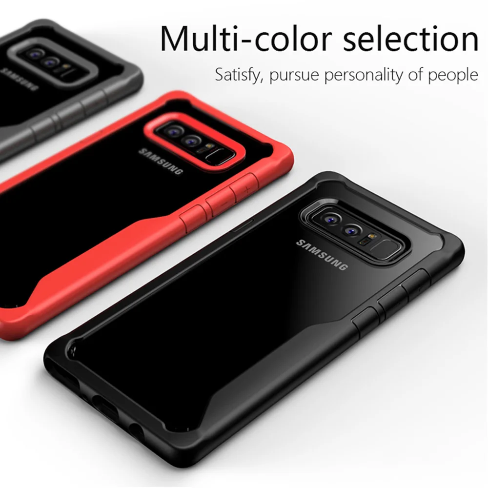 Asuwish Мягкий ТПУ силиконовый чехол для Samsung Galaxy S8 Plus Note 8 Note8 N950 N950F G950F G955F телефона