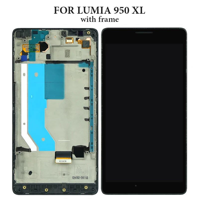 Для Nokia Lumia 950 XL RM-1116 сенсорный ЖК-экран для N950 RM-1106 ЖК-дисплей AMOLED запасные части
