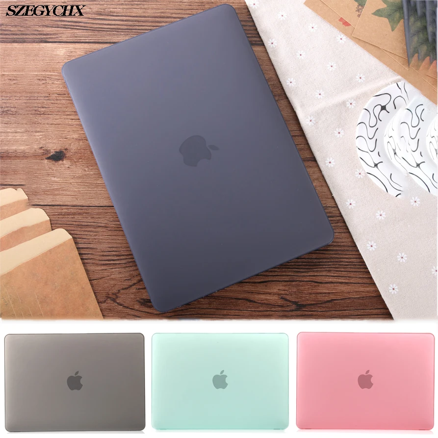 Жесткий чехол Mattel Caystal для ноутбука Macbook Air 11 Pro Retina 12 13 15 сенсорная панель New 2018