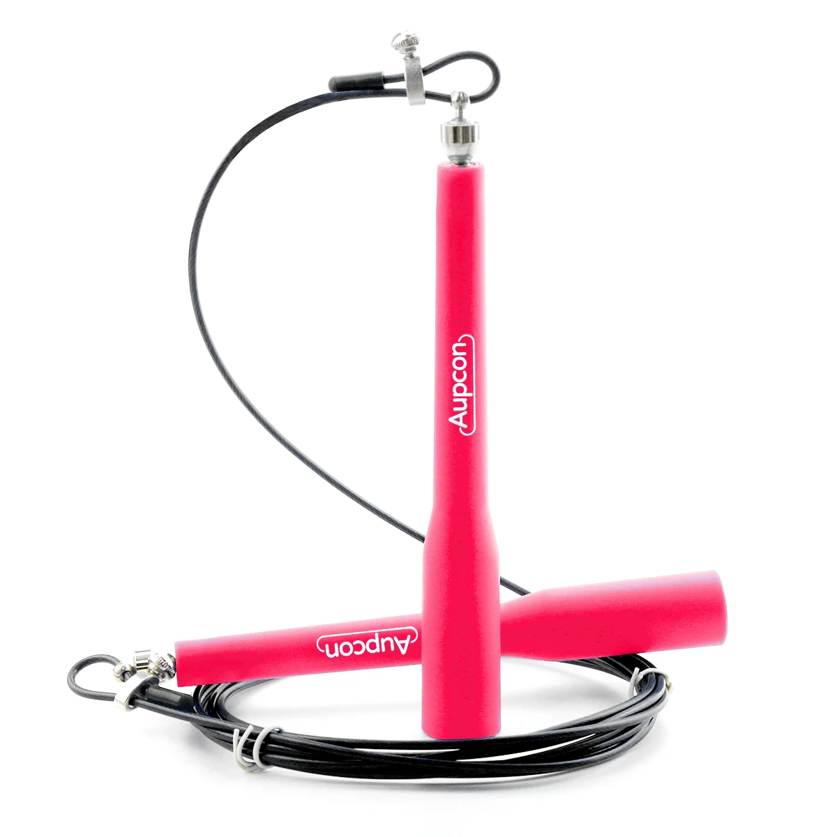 

AUPCON Speed Jump Rope Adjustable Skipping Rope 360-degree Swivel Metal Ball Bearing Cable Fitness Exercise Sport Jump Ropes