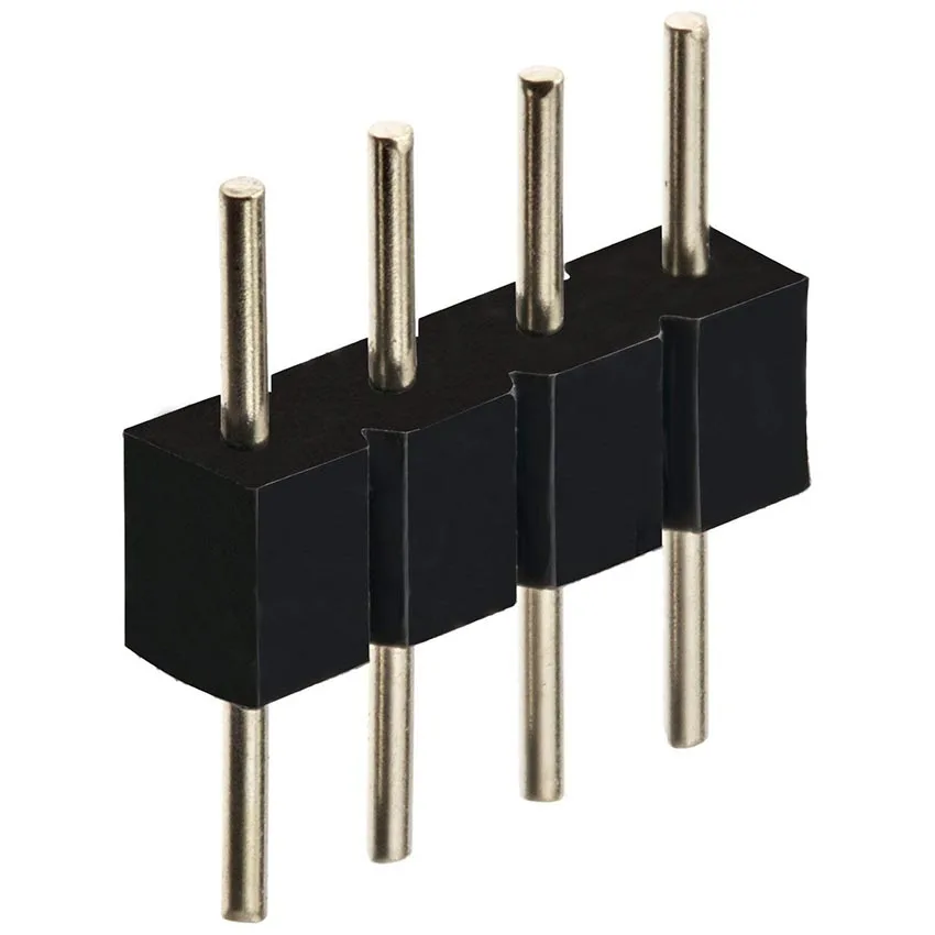 50 компл./лот 4pin RGB Разъем, 4 pin игла, Мужской и Женский Тип 4pin, для RGB 5050 3528 Светодиодные ленты светильник светодиодный аксессуары