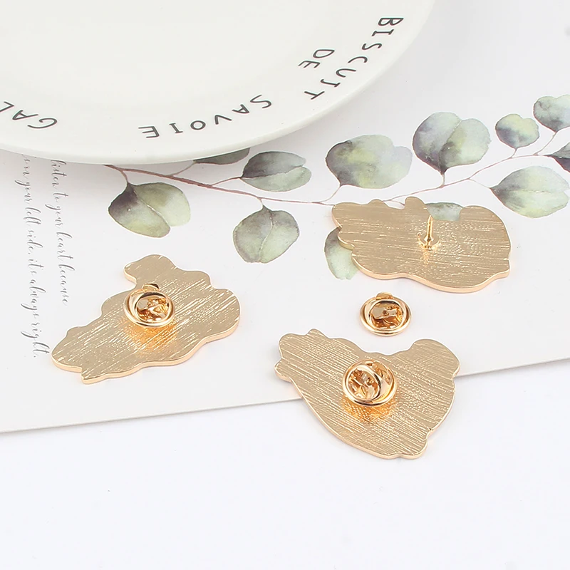 Fashion cartoon animal brooch cute creative panda Enamel pin fun acrobatics giant badge decoration jewelry female gift | Украшения и