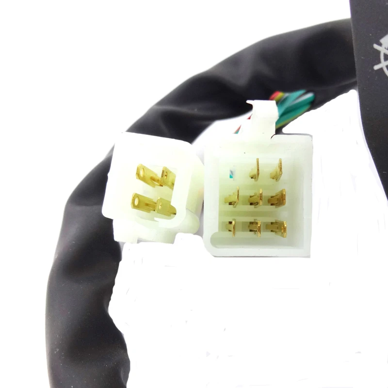 XLSION Aftermarket 12 Wire 5 функций с дроссельной ручкой переключатель цепи в сборе для 110cc