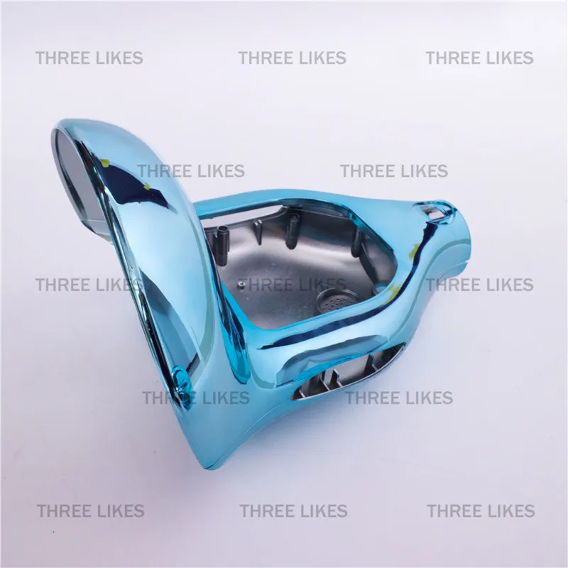 Хром Синий 10 дюймов умный самобалансирующийся 2 колеса стоячий электрический