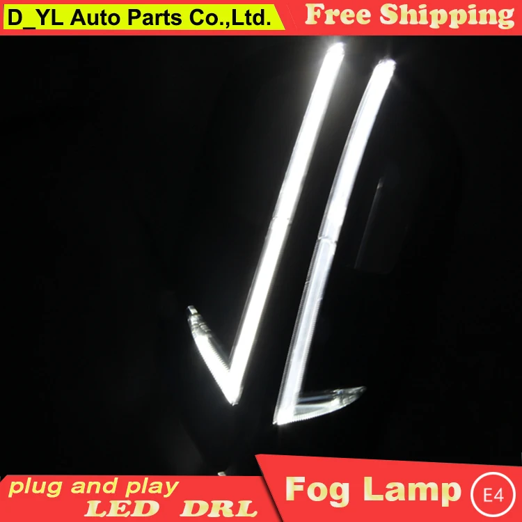 Стайлинг автомобиля дневные ходовые огни для Ford Focus светодиодный DRL 2015-2018 ные